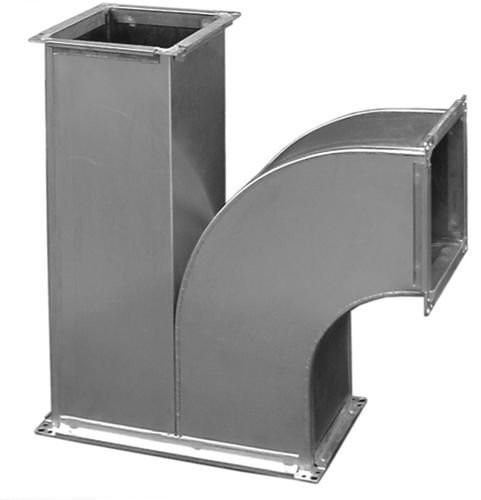 كانال گالوانيزه چهارگوش tdf  و tdc