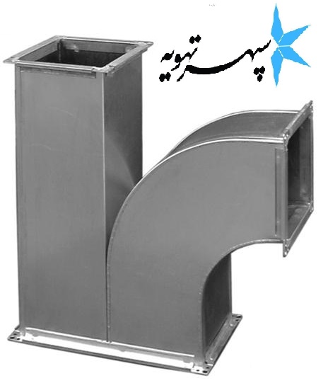 کانال گالوانیزه چهارگوش صنعتی (ساخت و فروش مستقيم) مدل فلنج سرخود TDC & TDF: یک انتخاب عالی برای انتقال هوا و دود