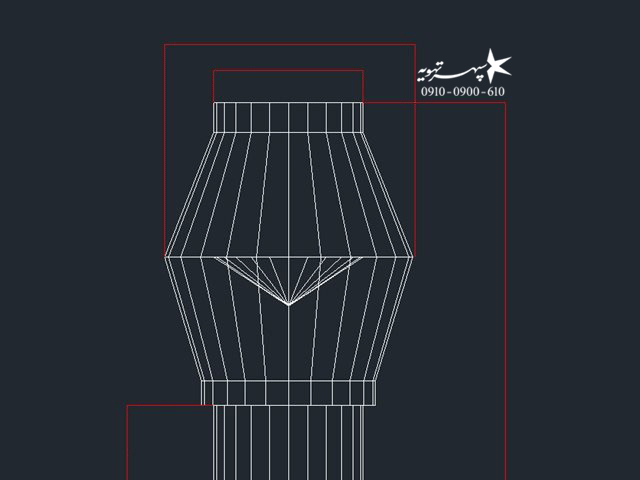 طراحی + ساخت + نصب كلاهك گرد آلماني ( فروش مستقیم ) مخصوص كانال هاي اسپيرال گرد جايگزين بسيار مناسب كلاهك اچ H